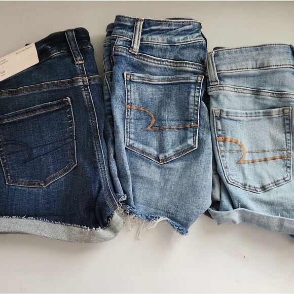 American Eagle Denim Shorts Bundle - Picture 1 of 10